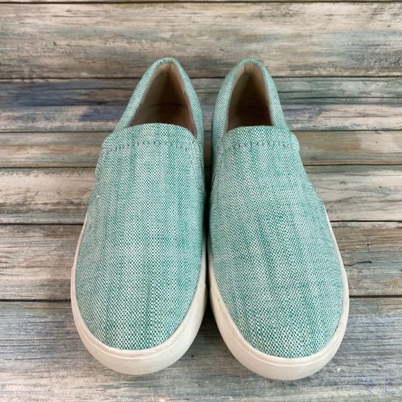 Naturalizer Marianne Turquoise Fabric Comfort Loafers - Picture 3 of 10